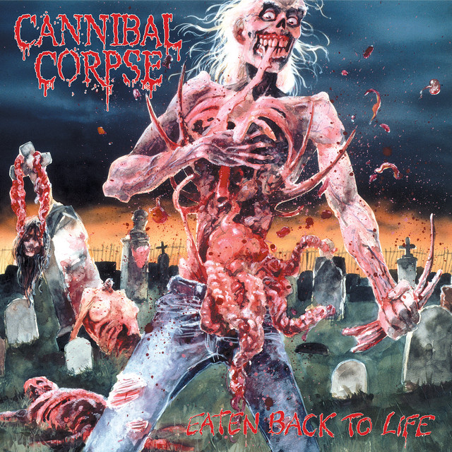 Eaten Cannibal Corpse - Eaten Back To Life (White vinyl) LP - Image 1