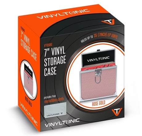 VTcase Plötutaska fyrir 7" smáskífur (Gyllt) - Image 1